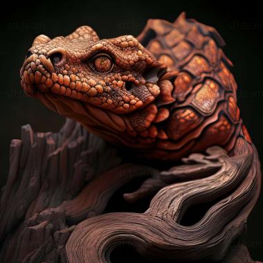 3D model Protobothrops (STL)